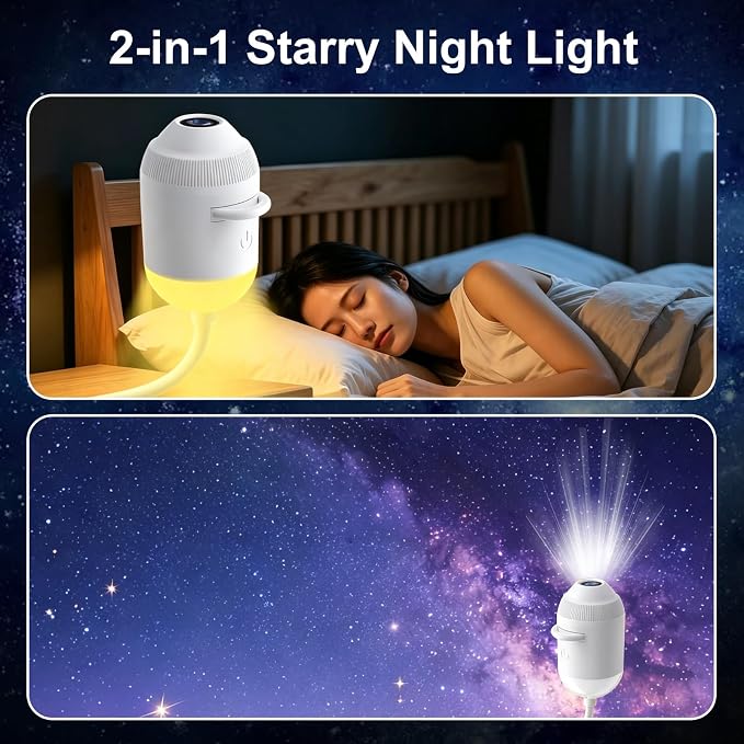 LED Galaxy Star Projection Light