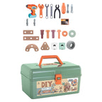 144-Piece Kids Tool Set with Electric Drill | Educational Construction Toy