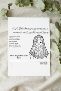Little Queens of Faith: Islamic Affirmations & Activity Book for Girls
