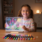Magic Glow Kids Drawing Board