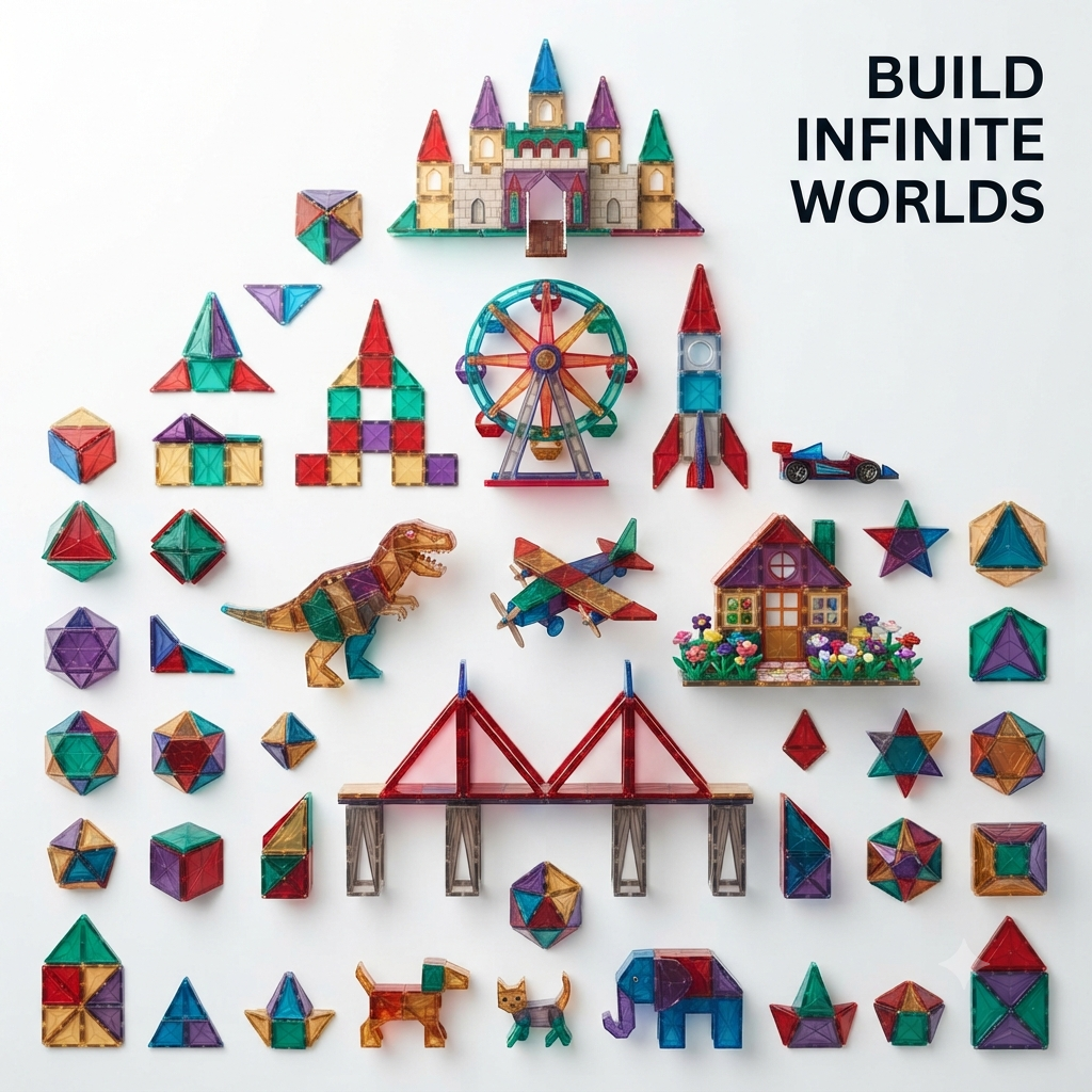 Mini Magnetic Tiles Sets