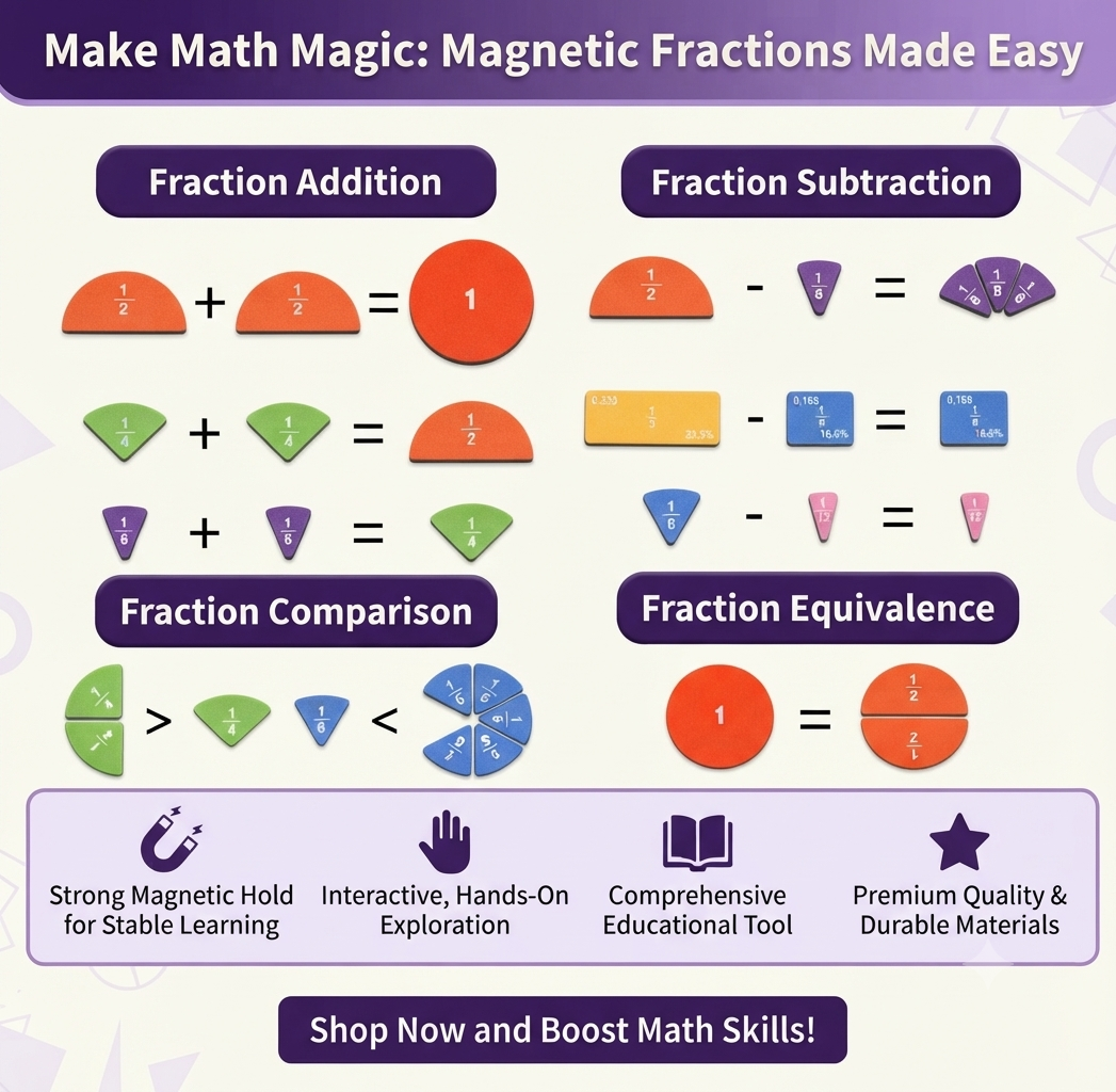 FractionQuest™ Magnetic Math Adventure