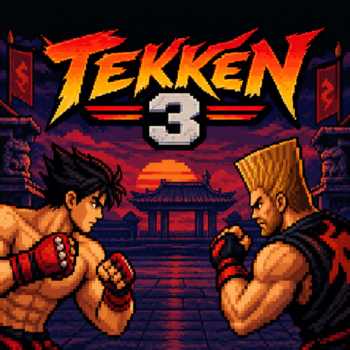 Tekken 3 gameplay or game artwork