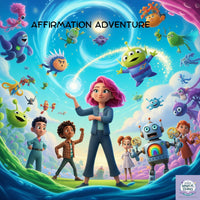 The Confidence Builder | Printable Kids Activity Book with Stories, Affirmations & Action Steps