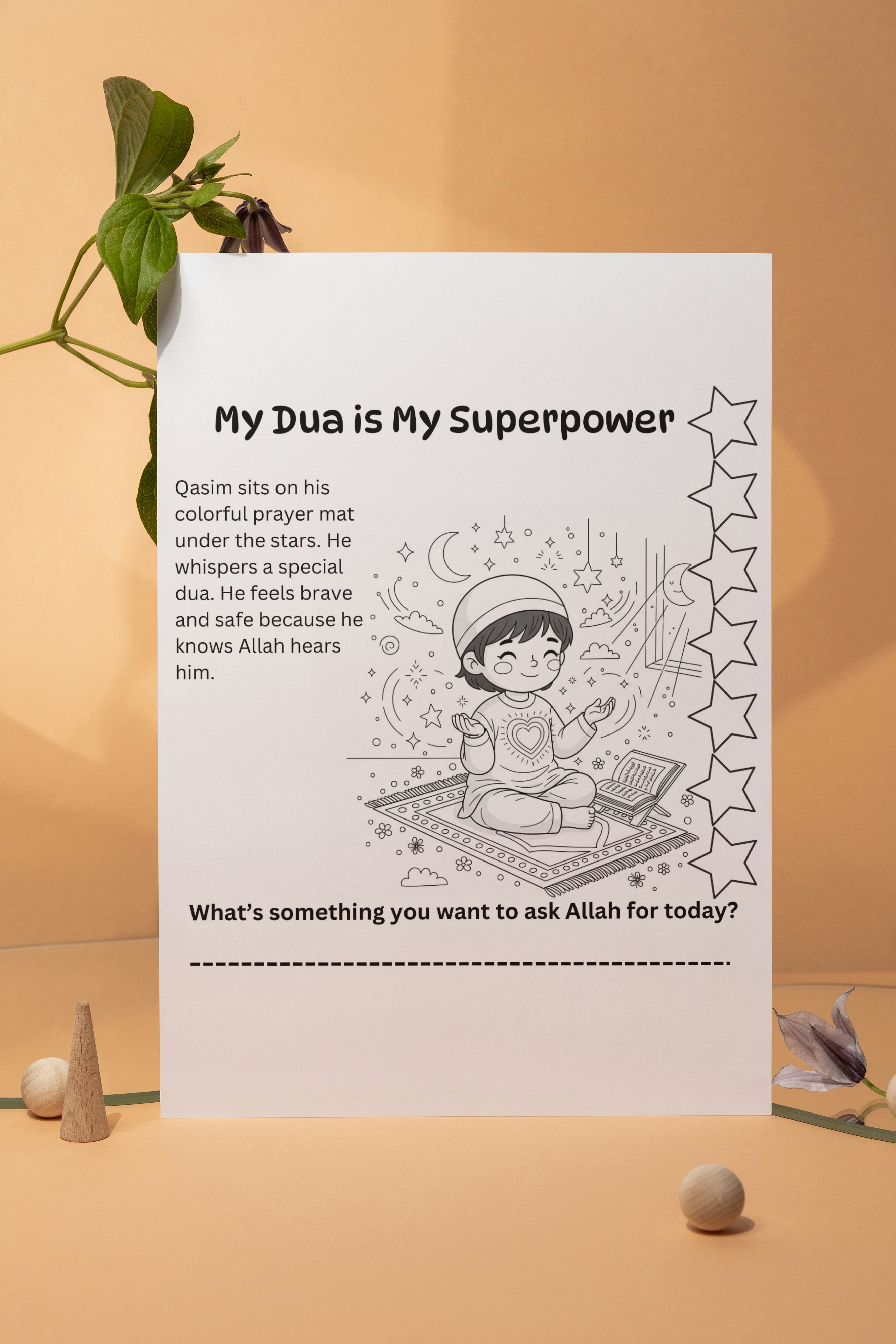 I Am a Muslim Boy: Faith, Confidence & Character-Building Printable Book