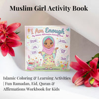 Little Queens of Faith: Islamic Affirmations & Activity Book for Girls