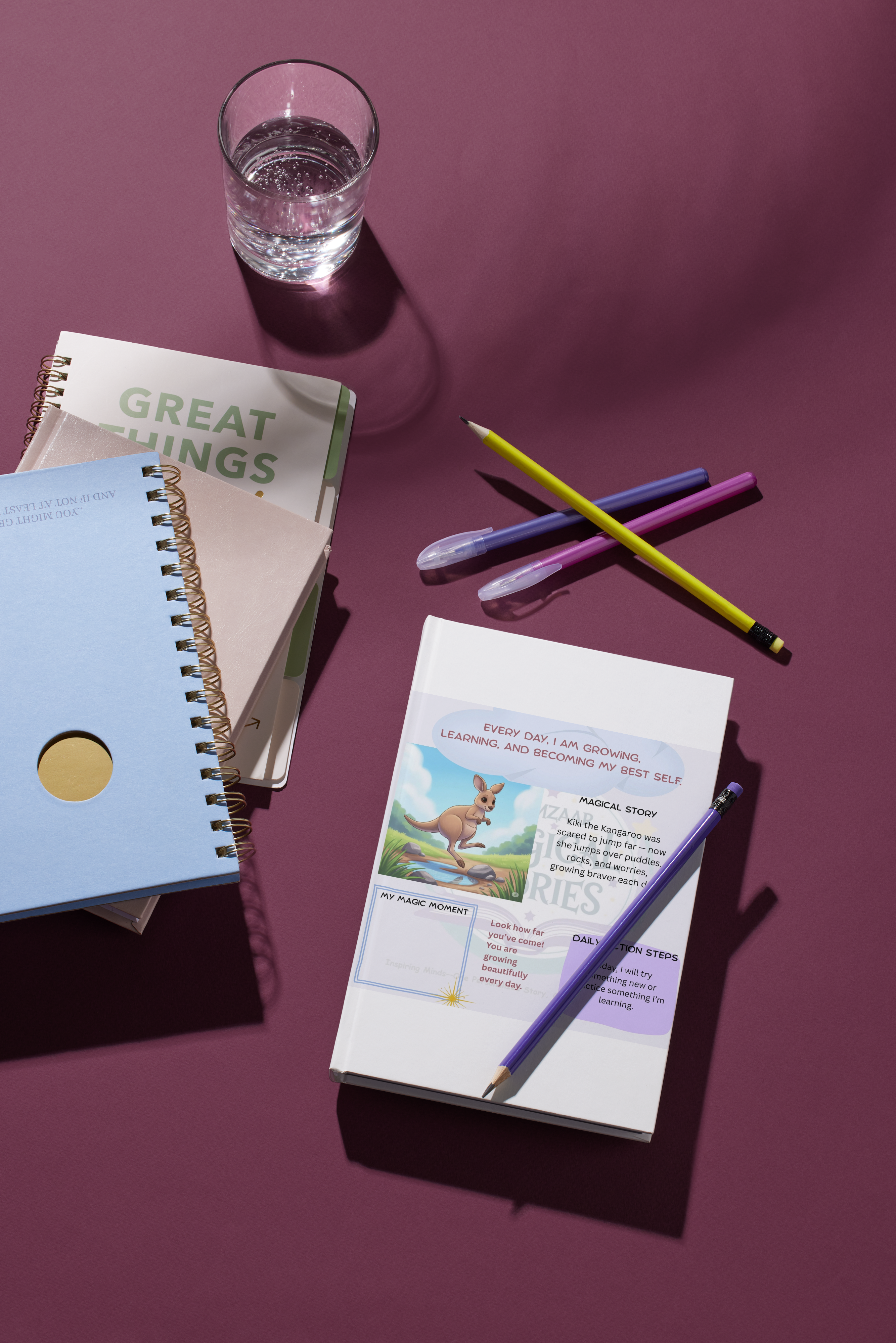 The Confidence Builder | Printable Kids Activity Book with Stories, Affirmations & Action Steps