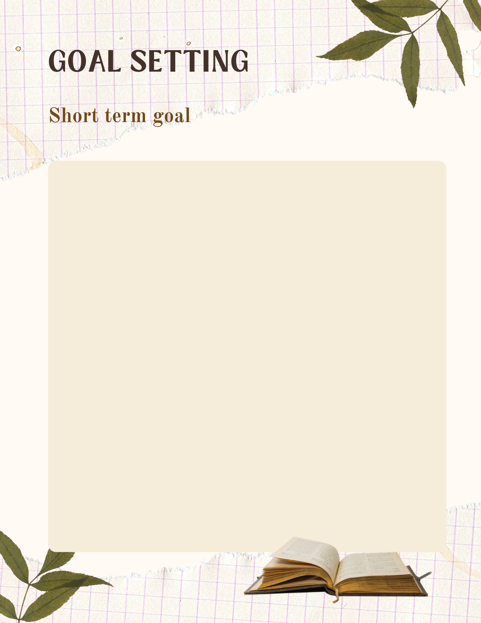 Self Love Journal inspired by 7 Habits of highly affective people by Steven Covey